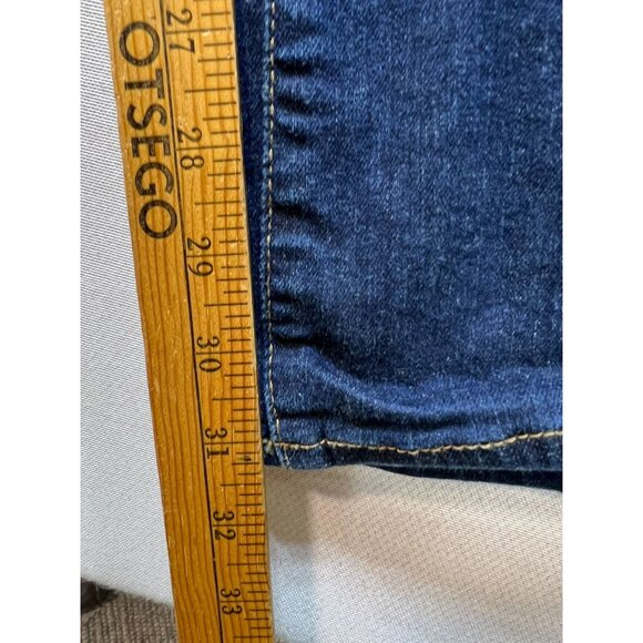 Eddie Bauer Women's Slightly Curvy Boot Cut Jeans Denim Size 18 Blue Medium Wash - Picture 9 of 11